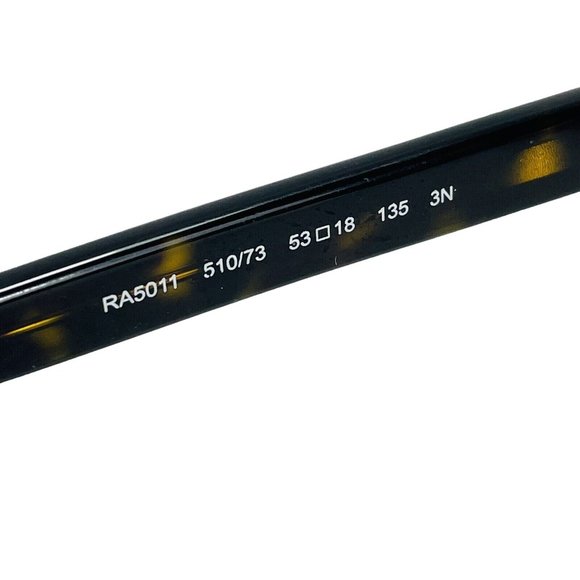 RALPH LAUREN RA 5011 510/73 53-18-135 TORTOISE SUNGLASSES FRAME WOMENS Damaged - Picture 7 of 16